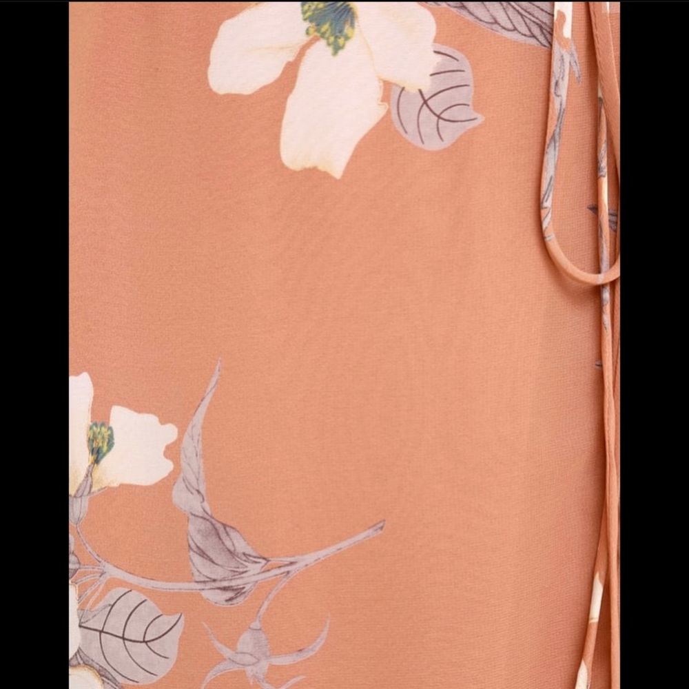 NWOT Lulu’s ‘All Mine’ Floral Print Wrap Dress - Picture 3 of 7